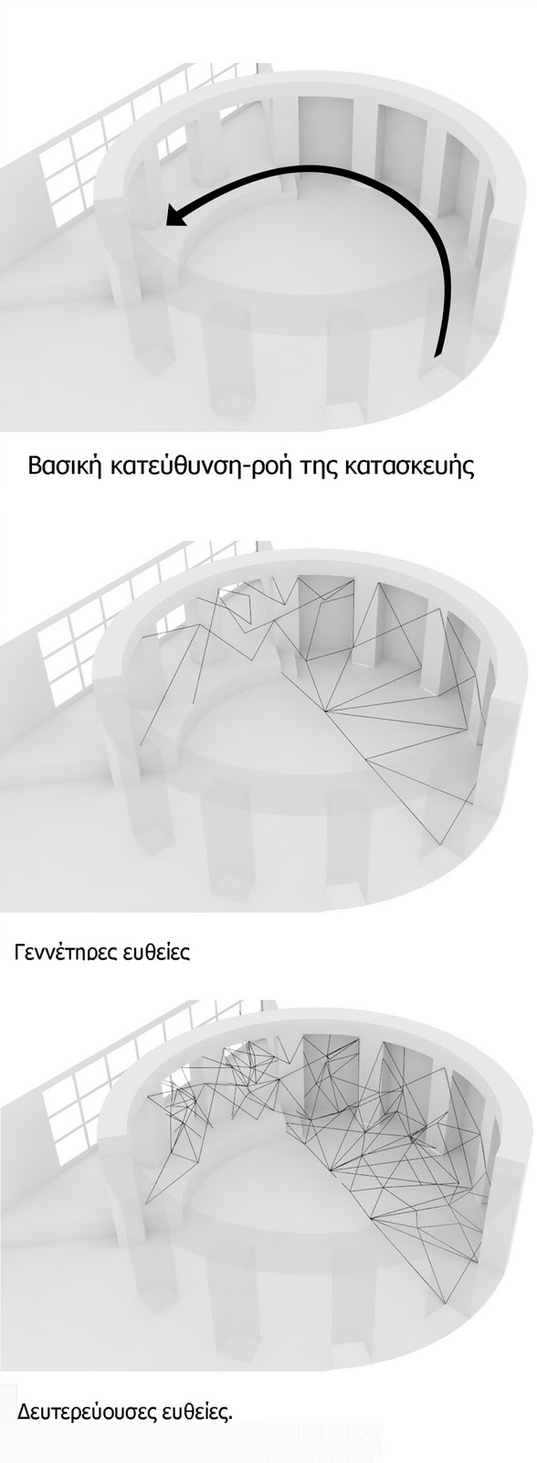 εγκατάσταση στα πλαίσια έκθεσης