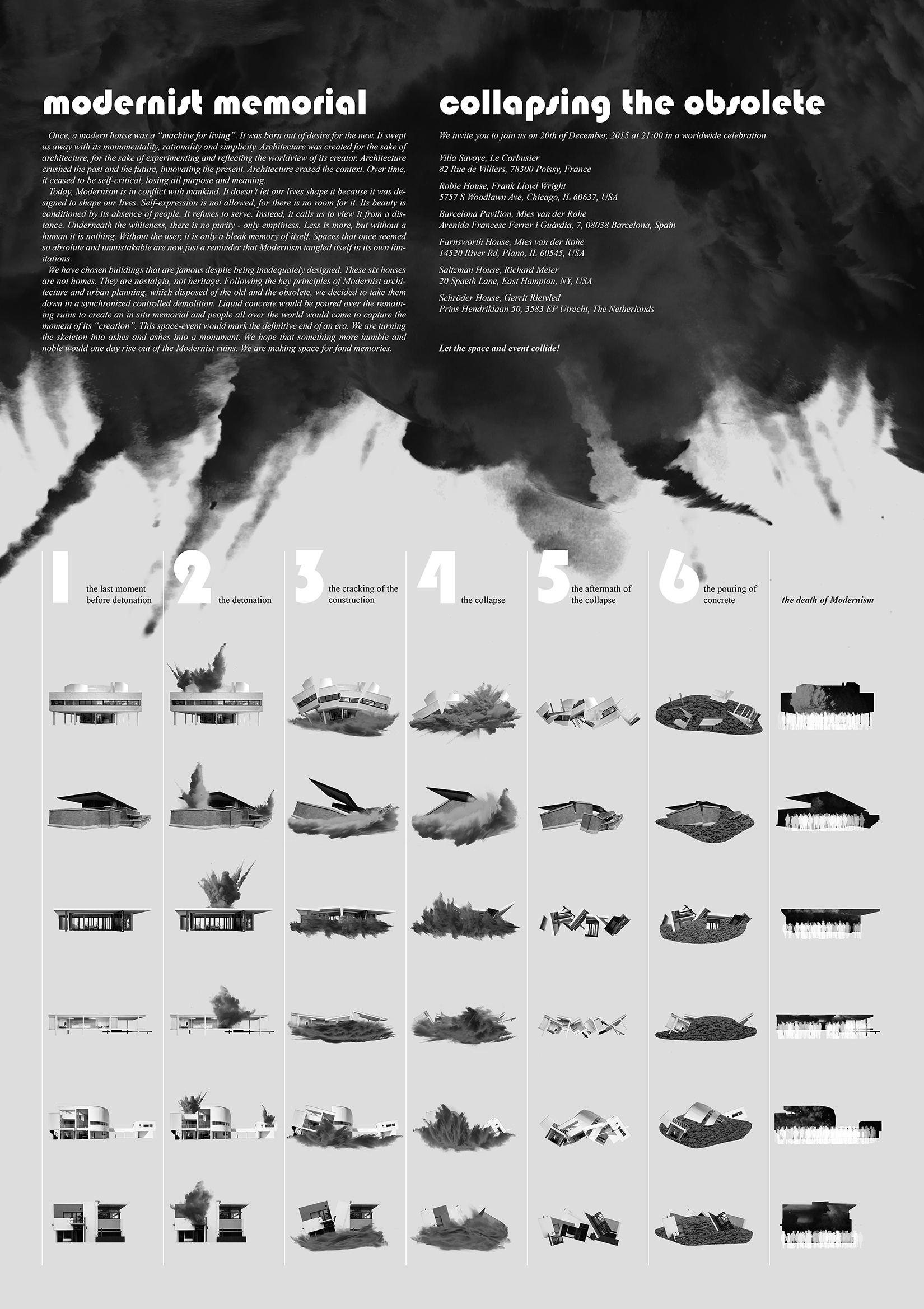 Modernism Memorial International Student Competition WINNERS