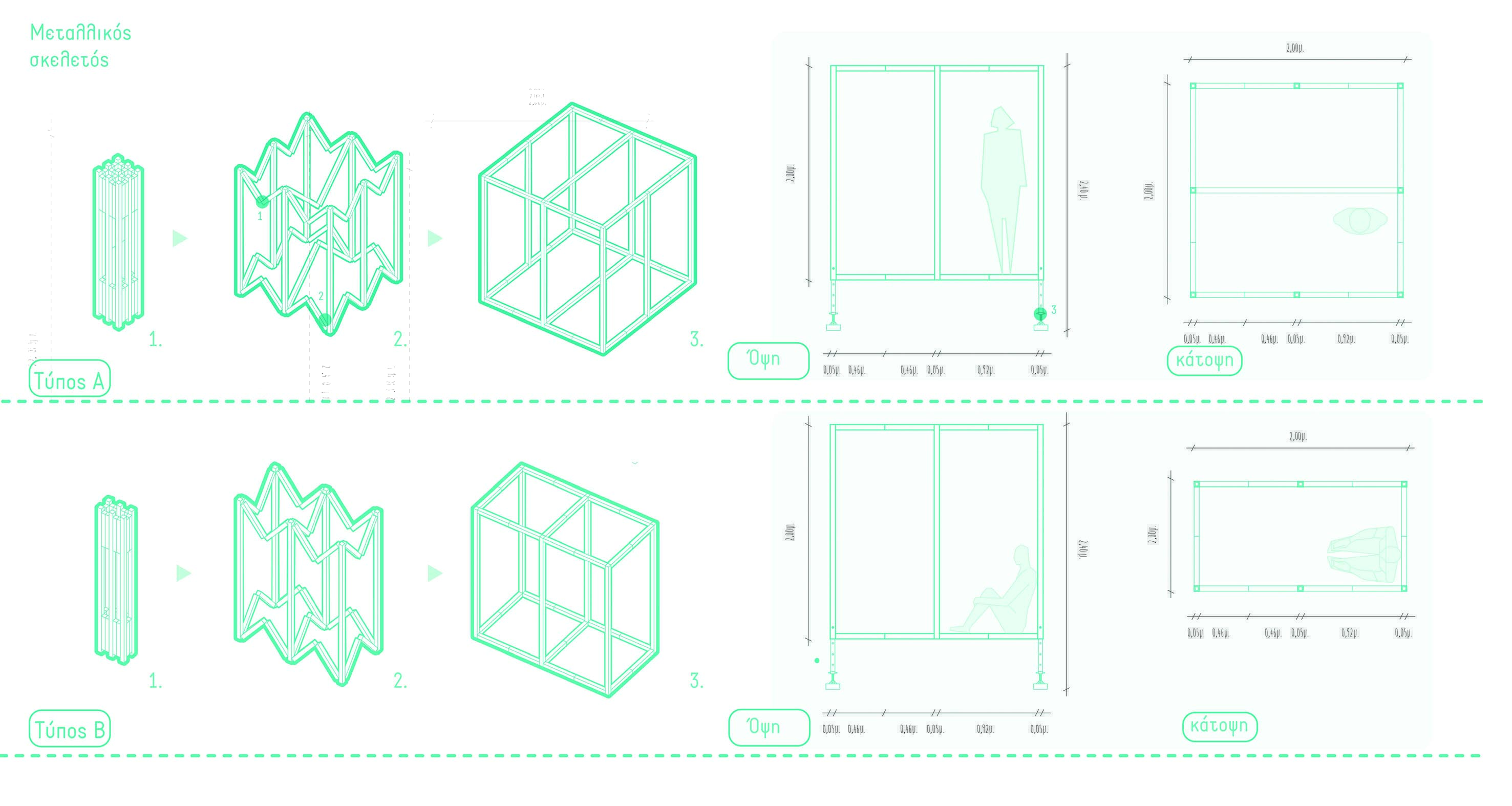 Temporary housing unit and self-managed camp
