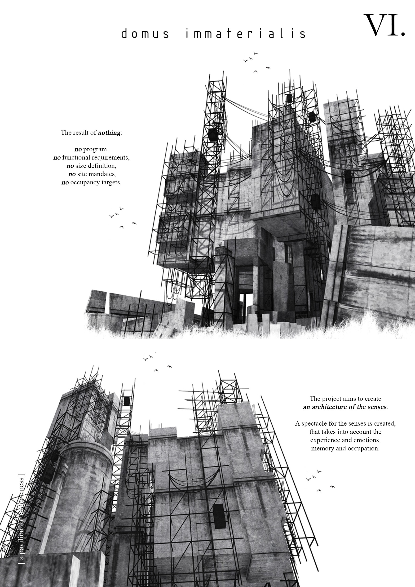 domus immaterialis: a pavilion for nothingness