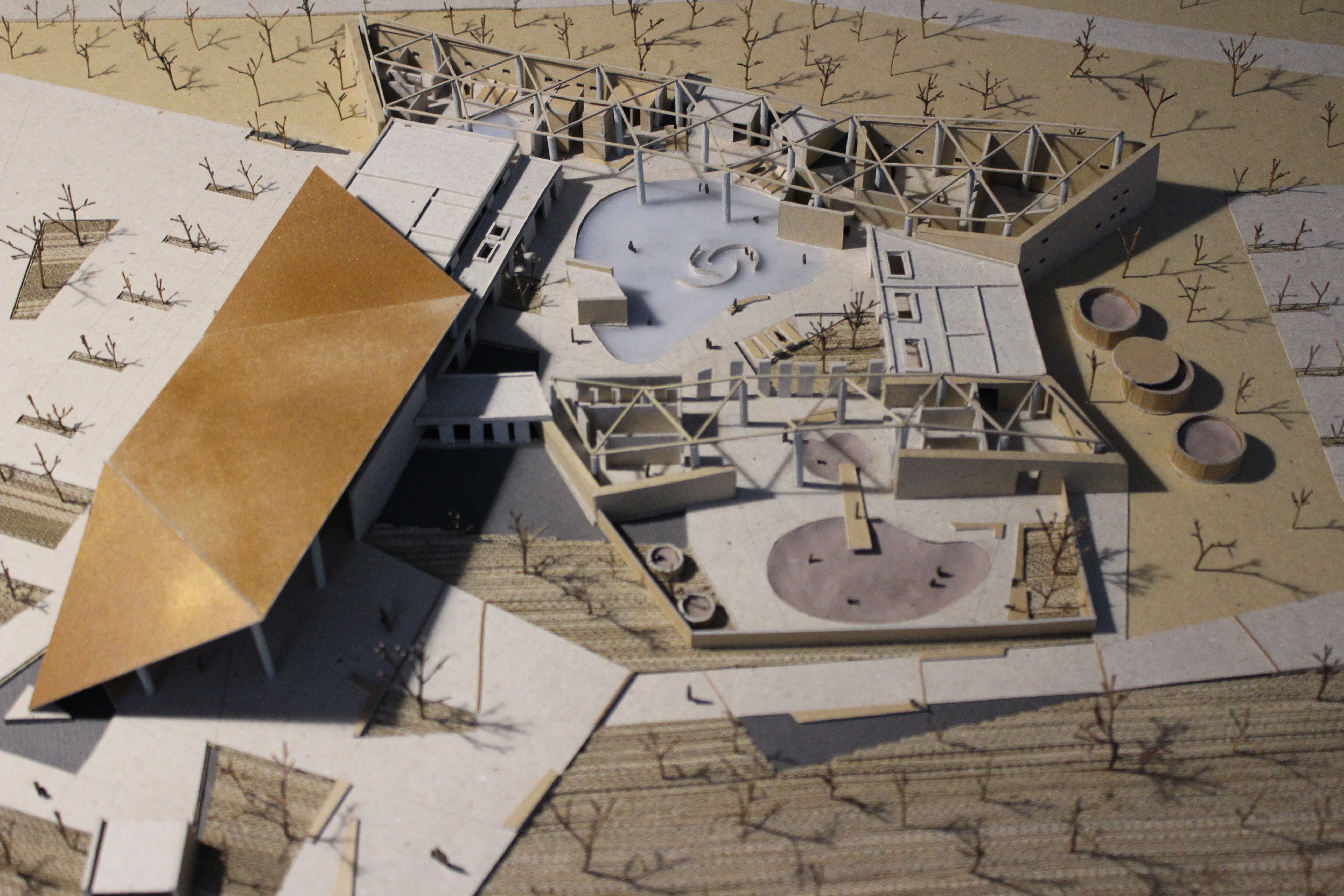 Thermal Baths Complex in relation to the Natura region of Pieria, Greece | Diploma Thesis