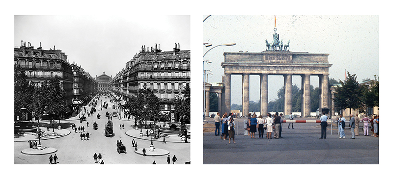 Highways of modern times: Paris, Berlin