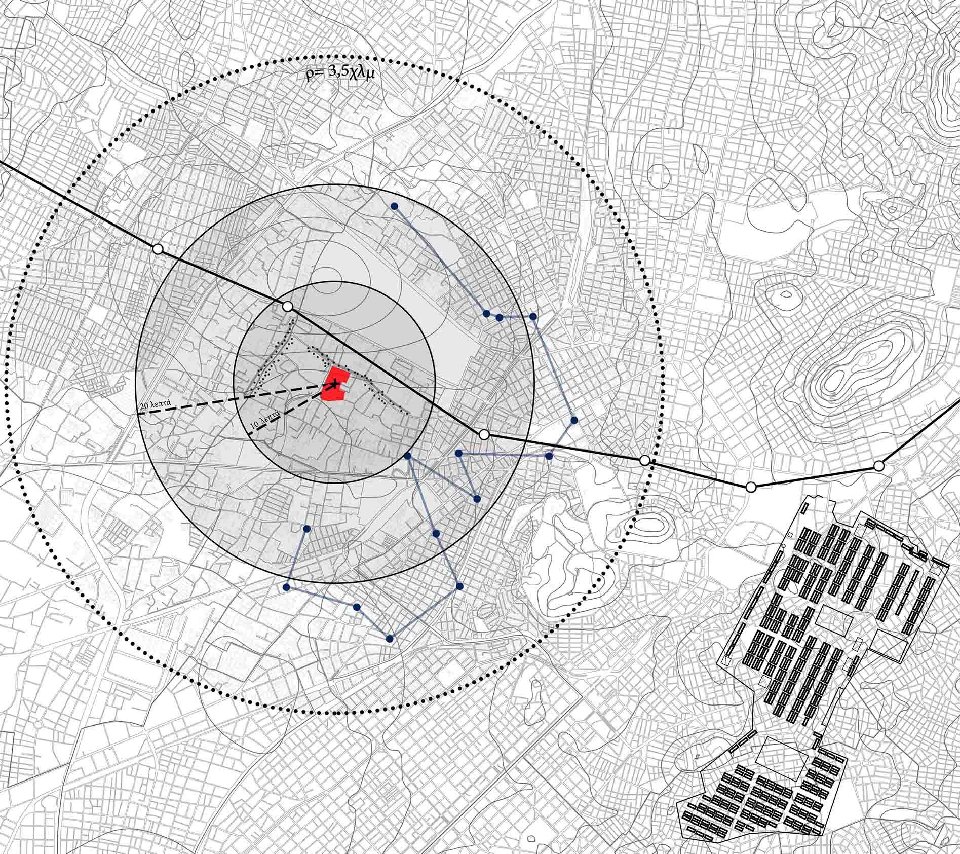 The imprint of the refugee element on the diffused urban tissue of Athens