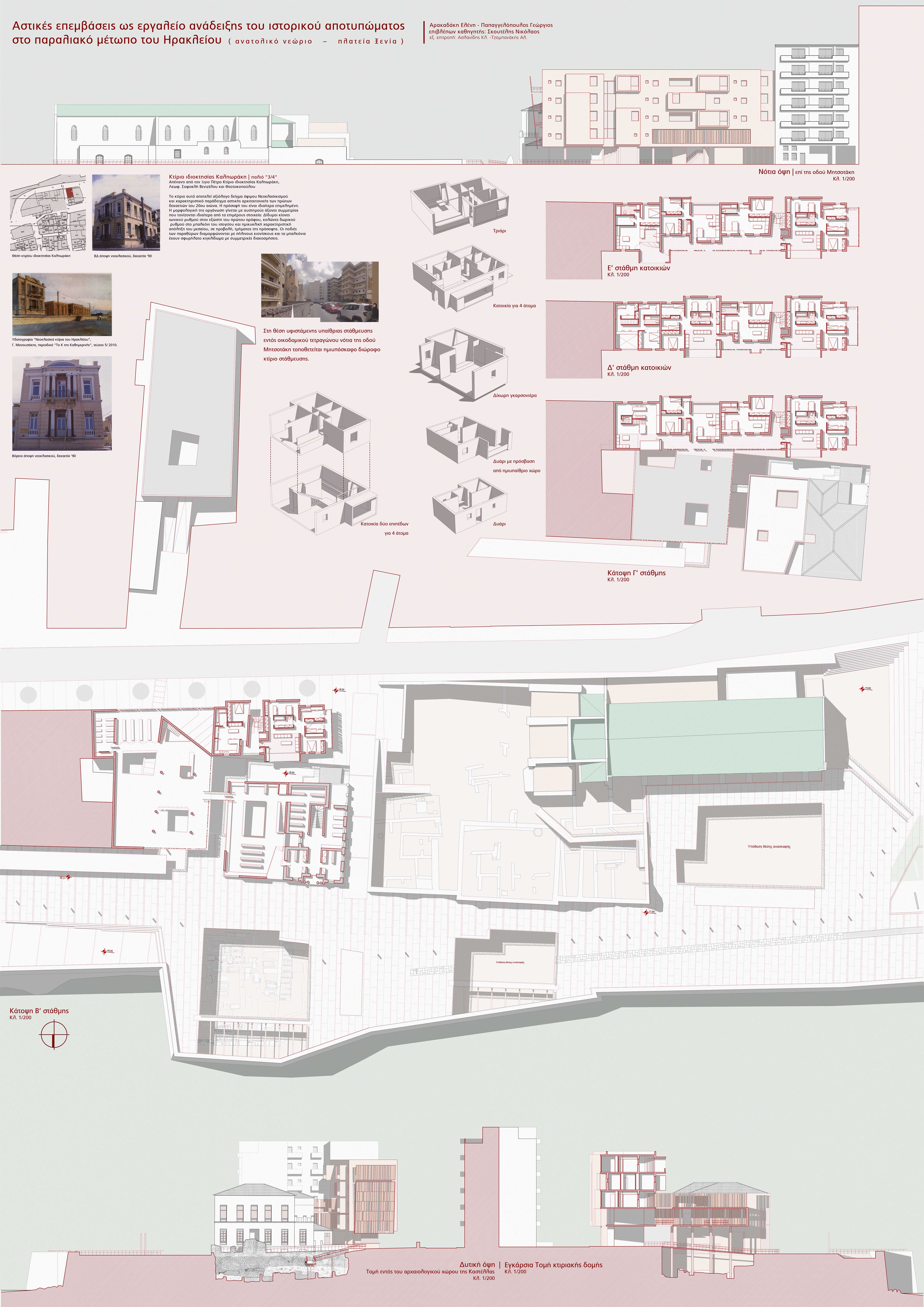 Urban interventions as a tool for highlighting the historical footprint in the coastal front of Heraklion
