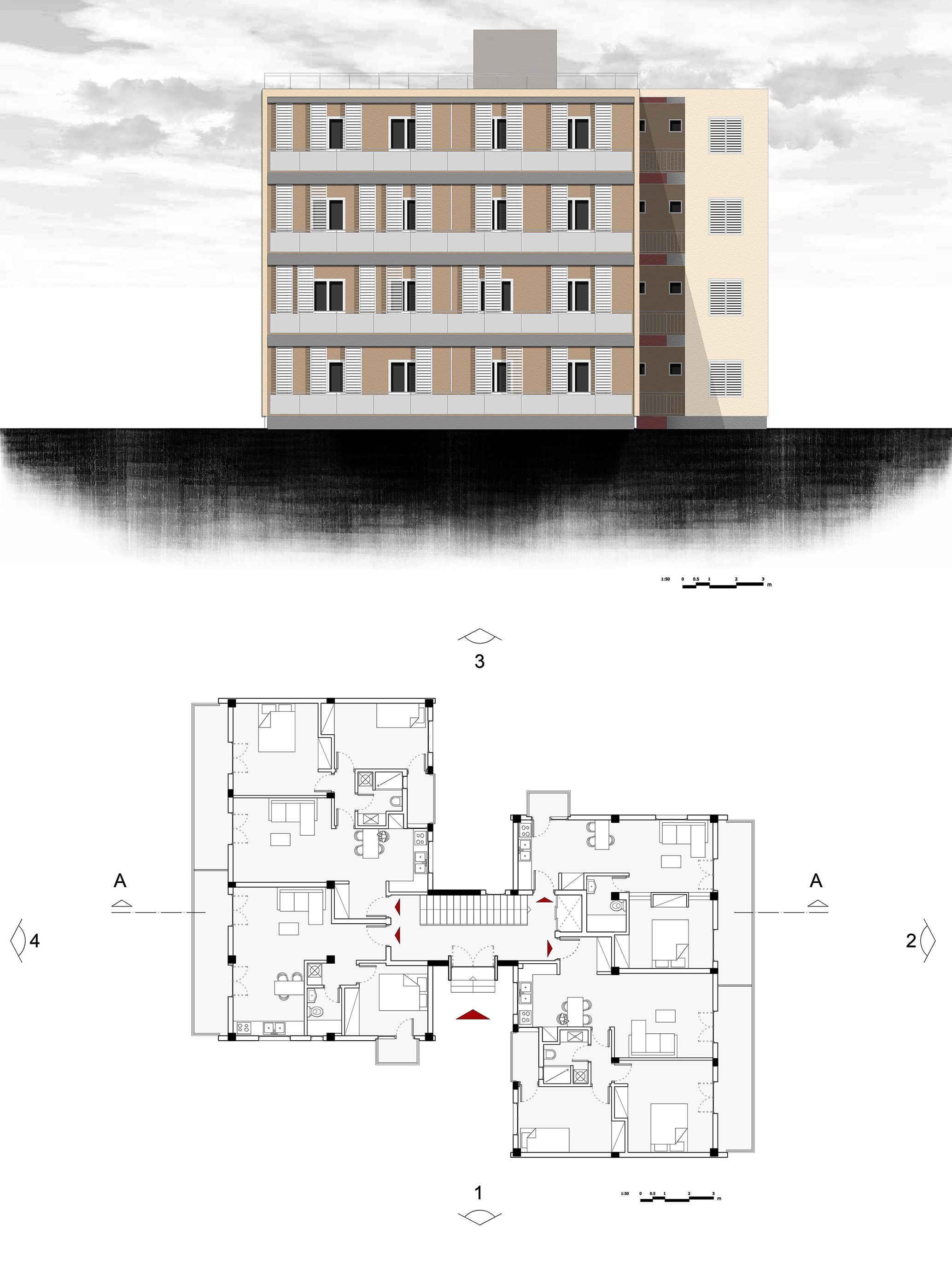 Restoration and analysis of the housing complex of  Pili Axiou .