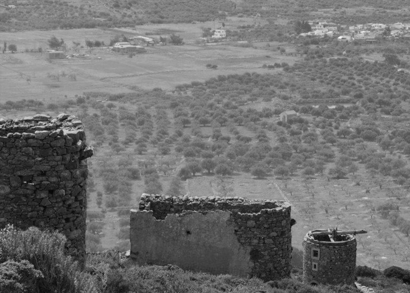 Towards a pre-industrial landscape syntax: the illustration of the Cretan mills