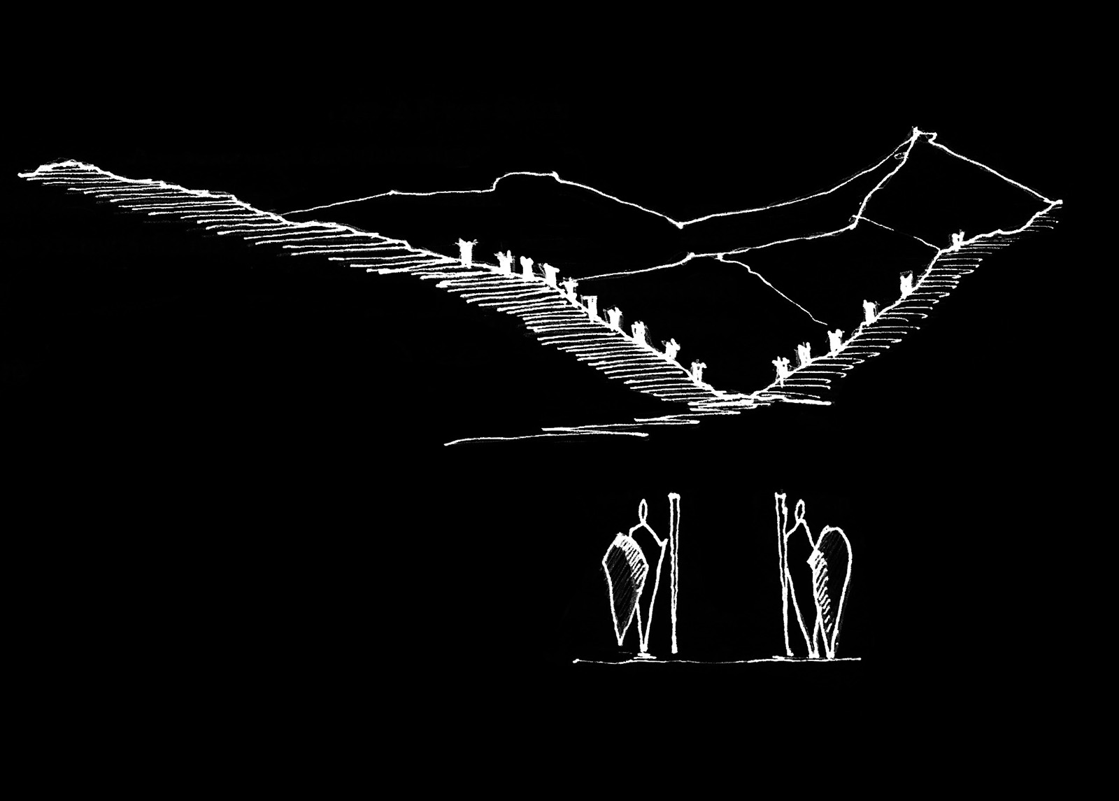 Towards a pre-industrial landscape syntax: the illustration of the Cretan mills