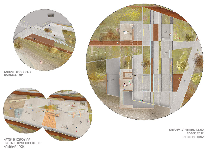 Outdoor Configurations and Constructions along the Kosynthos River in Xanthi