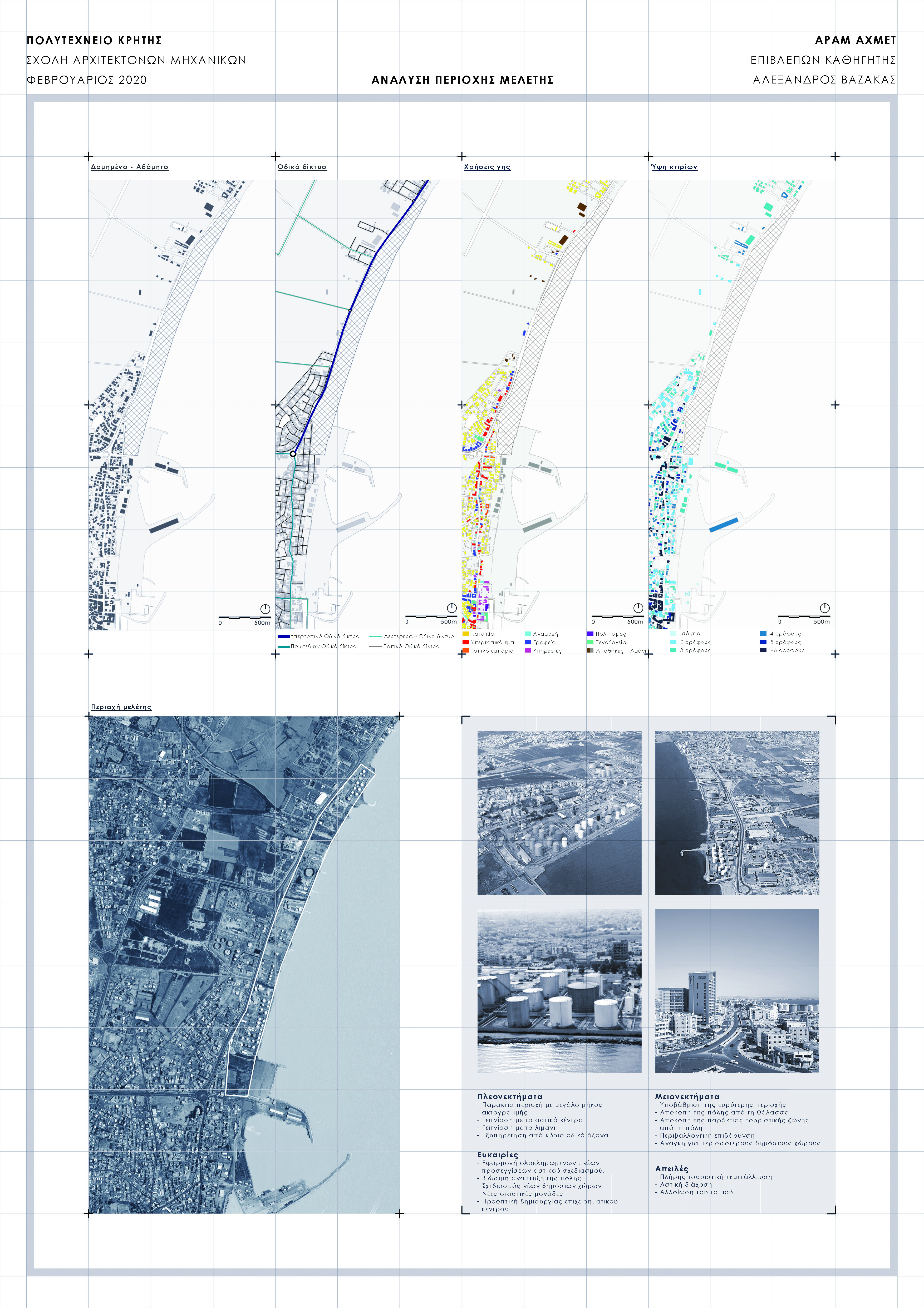Redefining the relationship between the city and the sea: Designing the northern seaside zone in Larnaca.