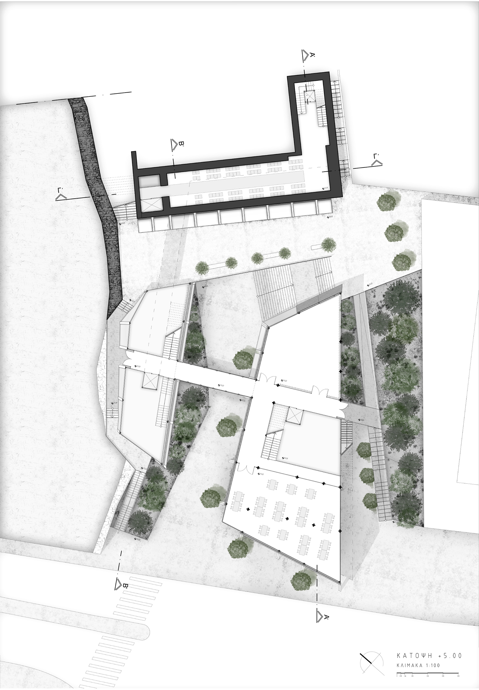 School of Fashion Design & Cultural Center in Kastoria _ Renovation and Adaptive
Reuse of Madrasa (Mendreses) of Ahmed Pasha with additional buildings.
