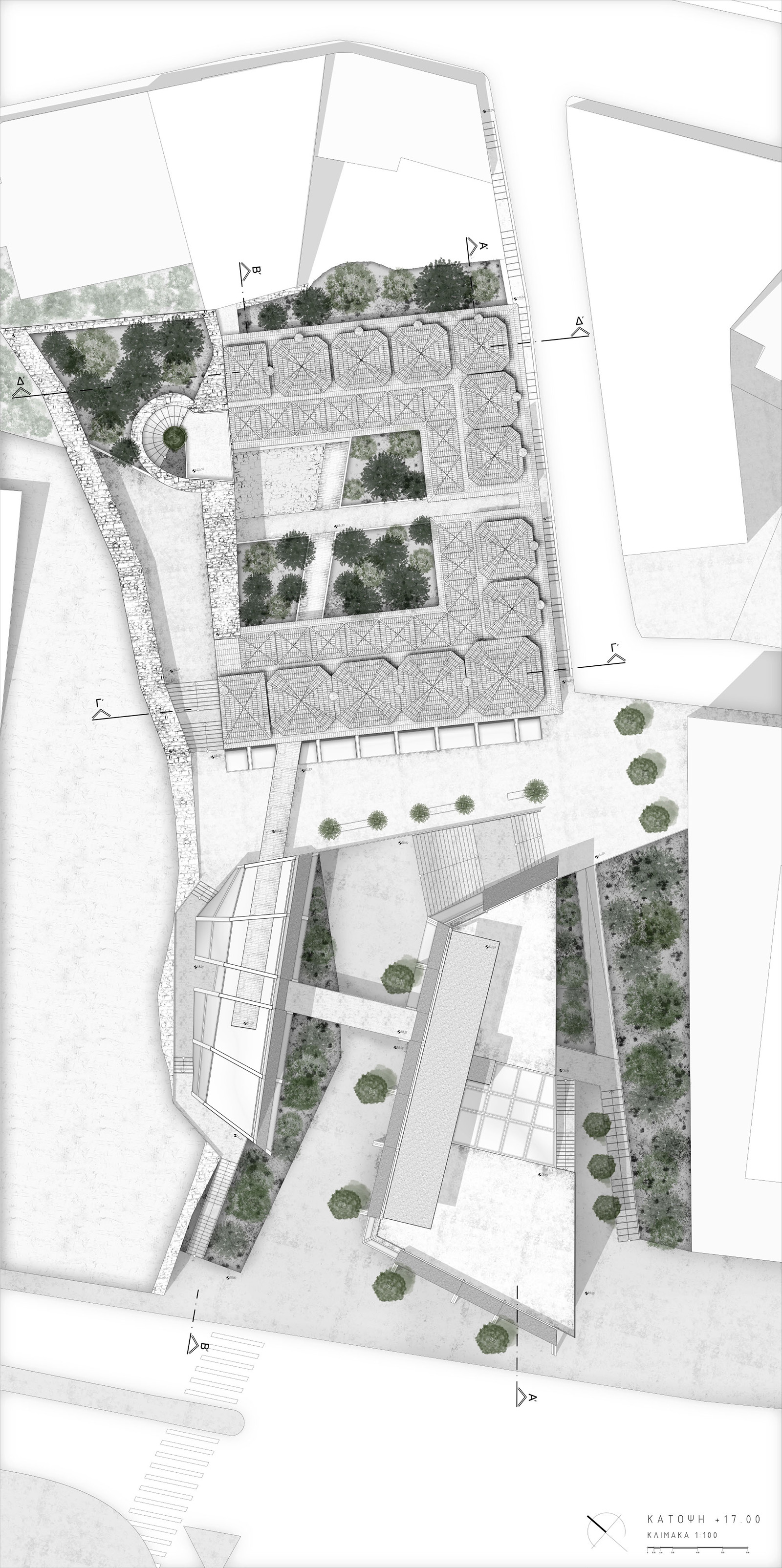 School of Fashion Design & Cultural Center in Kastoria _ Renovation and Adaptive
Reuse of Madrasa (Mendreses) of Ahmed Pasha with additional buildings.
