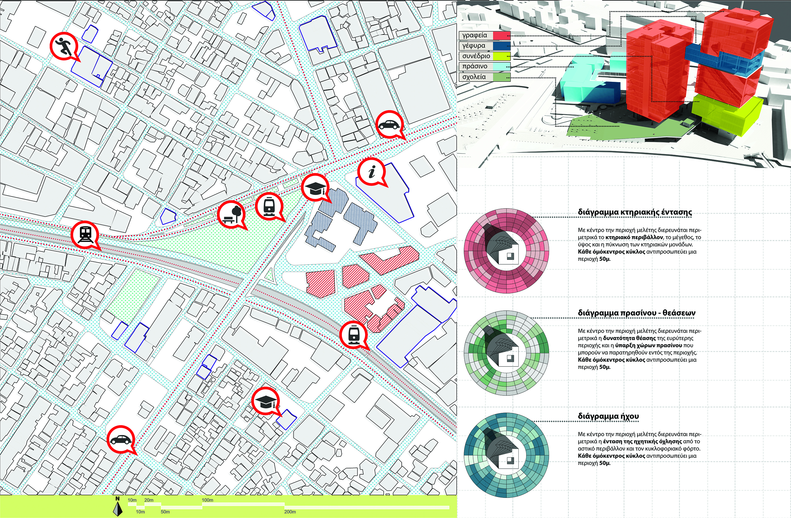 WorkScrapers: Offices complex with conference hall and commercial spaces in Neo Faliro – Peiraeus