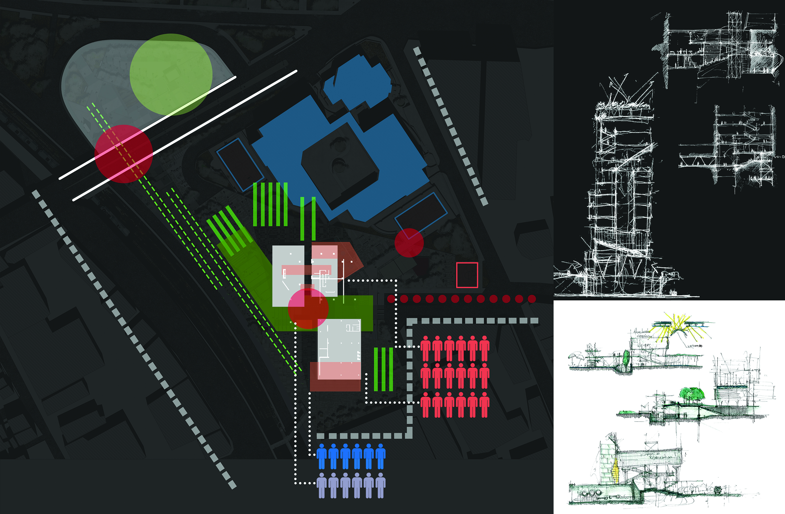 WorkScrapers: Offices complex with conference hall and commercial spaces in Neo Faliro – Peiraeus