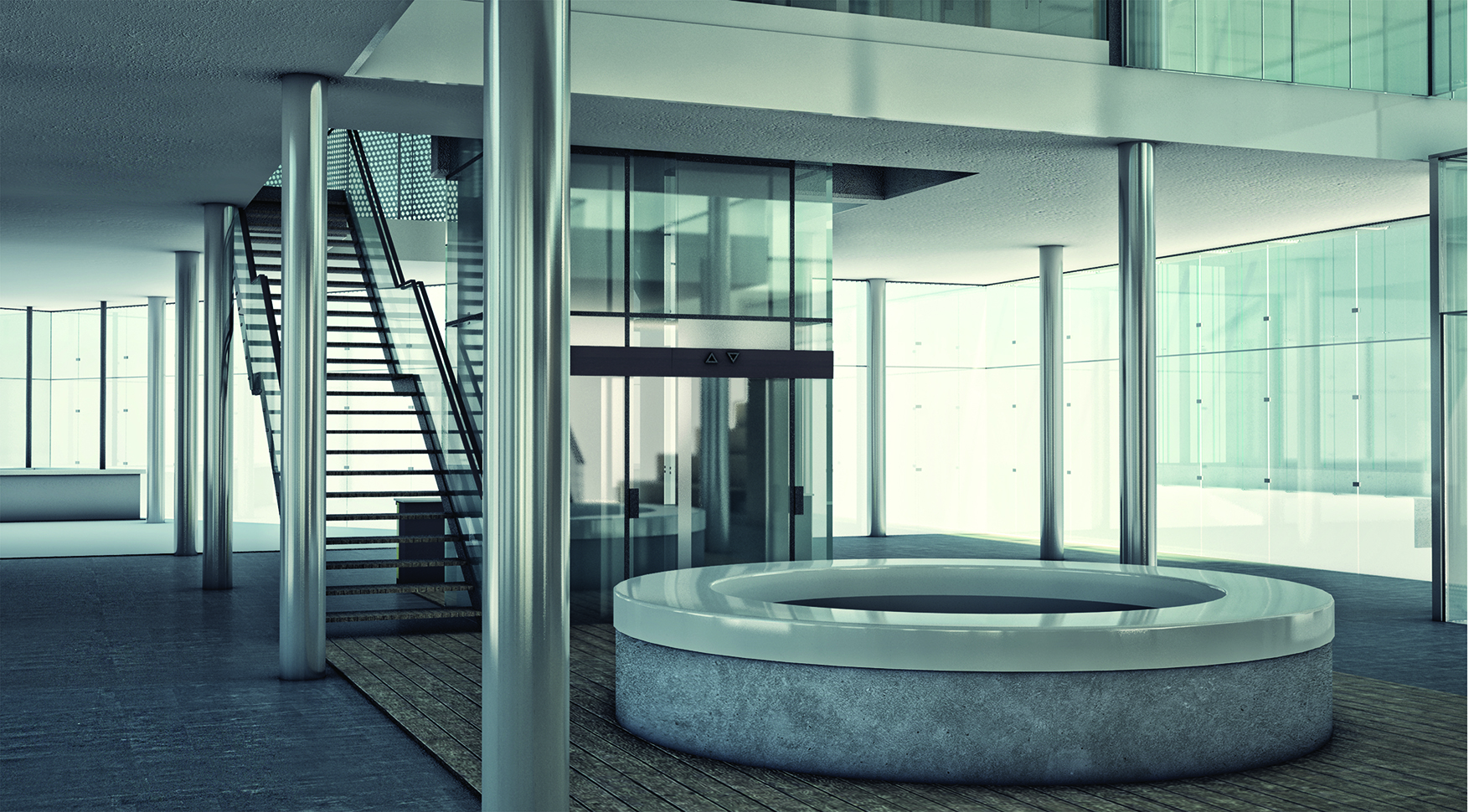 WorkScrapers: Offices complex with conference hall and commercial spaces in Neo Faliro – Peiraeus