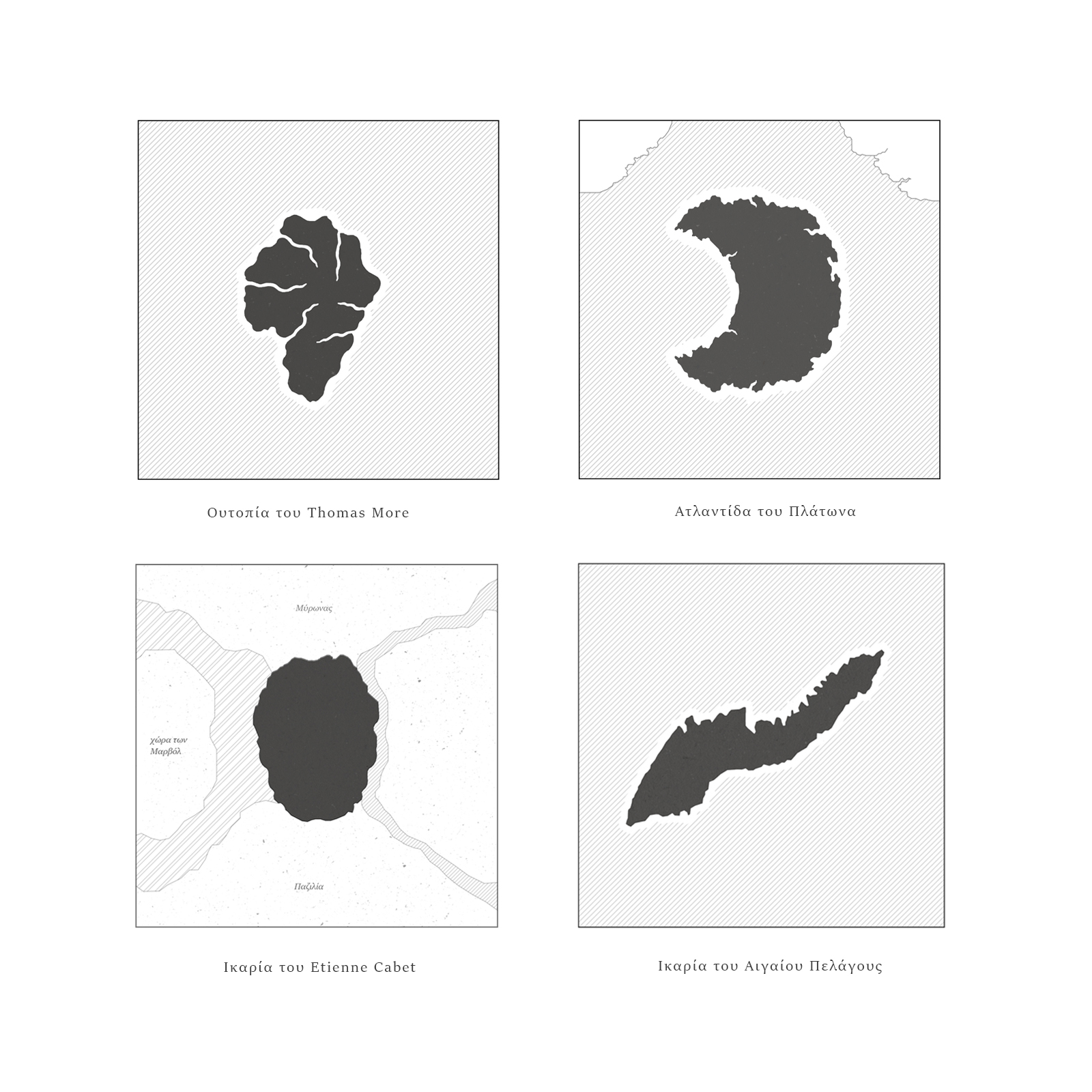 Icaria / elsewhere:  the island as a place between utopia & reality