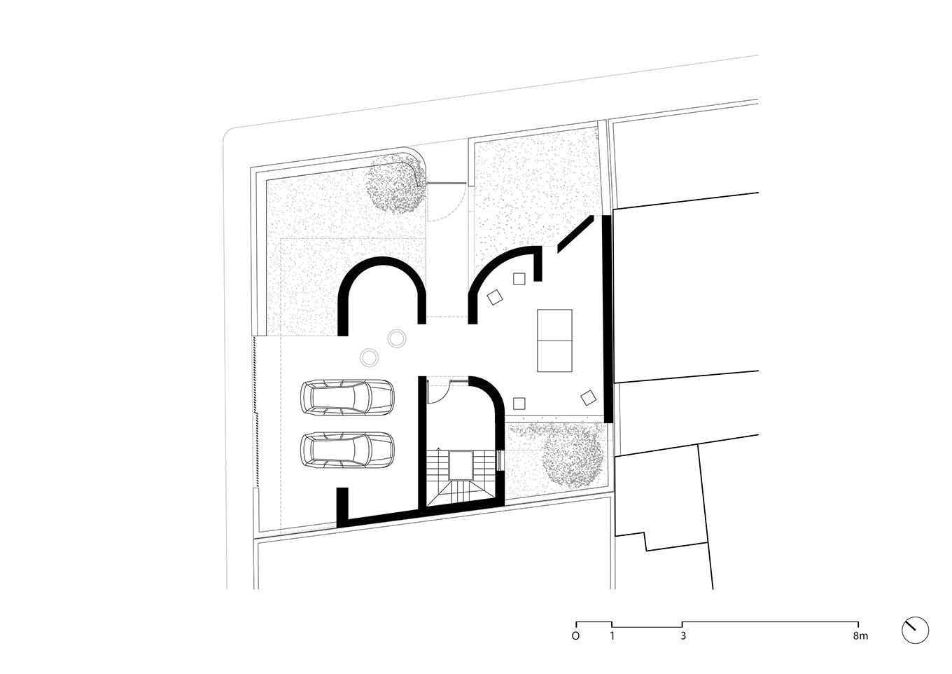 Bicubic Residence διπλοκατοικία στο Καματερό
The hive architects