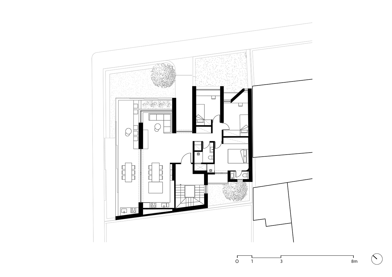 Bicubic Residence διπλοκατοικία στο Καματερό
The hive architects
