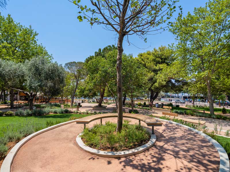Ανάπλαση της Πλατείας Νυμφών στη Βουλιαγμένη  Athens Creative